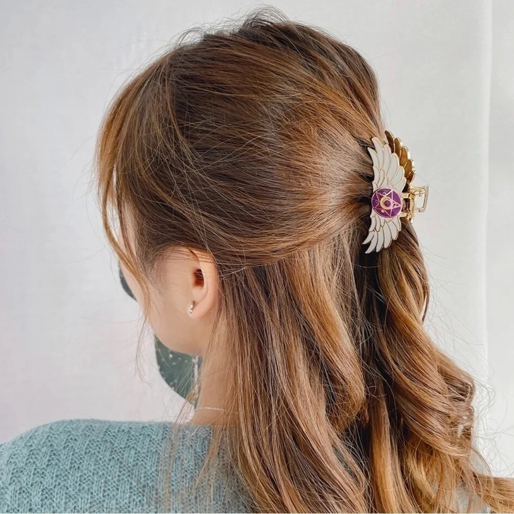 $22 or 3 For $35 Sailor Moon Cosmic Star Hair Clip In Gold Tone